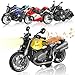 OUFOTAT 4-Pack Pull-Back Motorcycle Toys with Lights & Sounds | Mini Metal Alloy Vehicles for Kids Ages 3-8 | Ready-to-Gift Toy Set for Boys and Girls