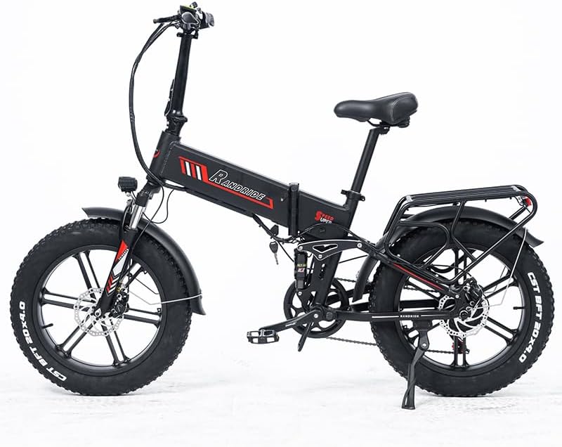 വശം view of RANDRIDE YX20M Electric Folding Bike