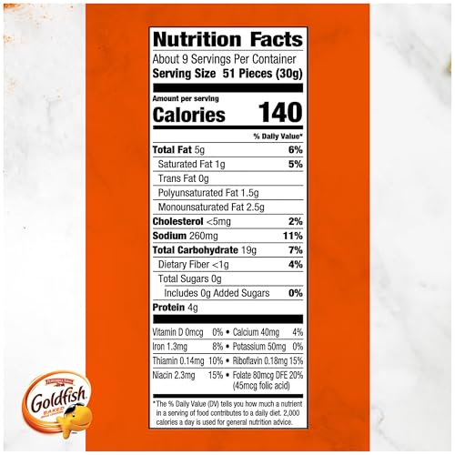 Image of Goldfish Flavor Blasted Xtra Cheddar Cheese Crackers, 10 Oz (2 Pack)