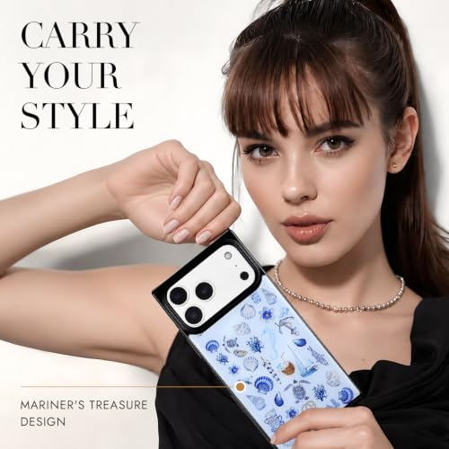 Image of COCOMII Rectangle for iPhone 18 Pro Max /17 Pro Max Case, Mariner's Treasure
