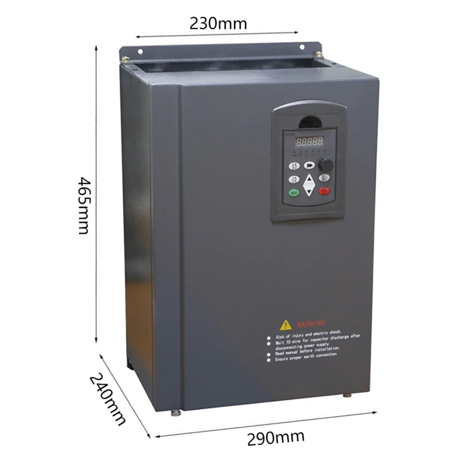 1 x falownik częstotliwości VFD 30 kW 40 KM 220 V jednofazowy do sterowania prędkością silnika PWM.(220V 18.5kW 25KM)