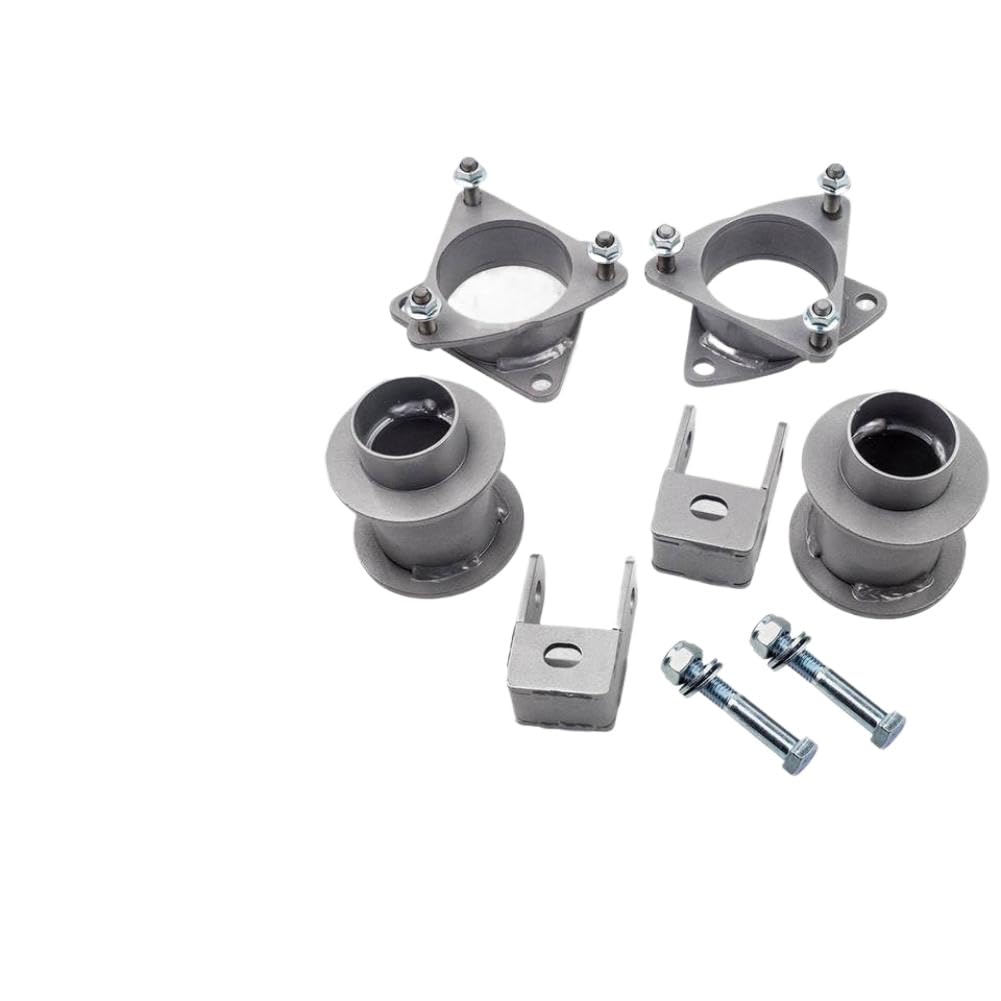 Kit di Sollevamento livellante Posteriore da 3 Pollici Anteriore da 3 Pollici Compatibile con Parti di motociclette automobilistiche Yukon XL Escalade 2007-2020 Tahoe Suburban 1500 2007-2018