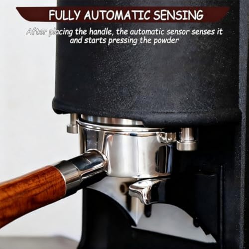 Prensador automático de café – Máquina eléctrica de prensa de granos en polvo con presión ajustable