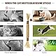 PangWuu 12 Stück Katzen-Spielzeug Set, Katzenminze Sticks und Fummelbrett für Katzen, Natürliche Zahnpflege und Spielspaß für Ihre Katze, Ideal für Katzenzahnpflege und Stimulation