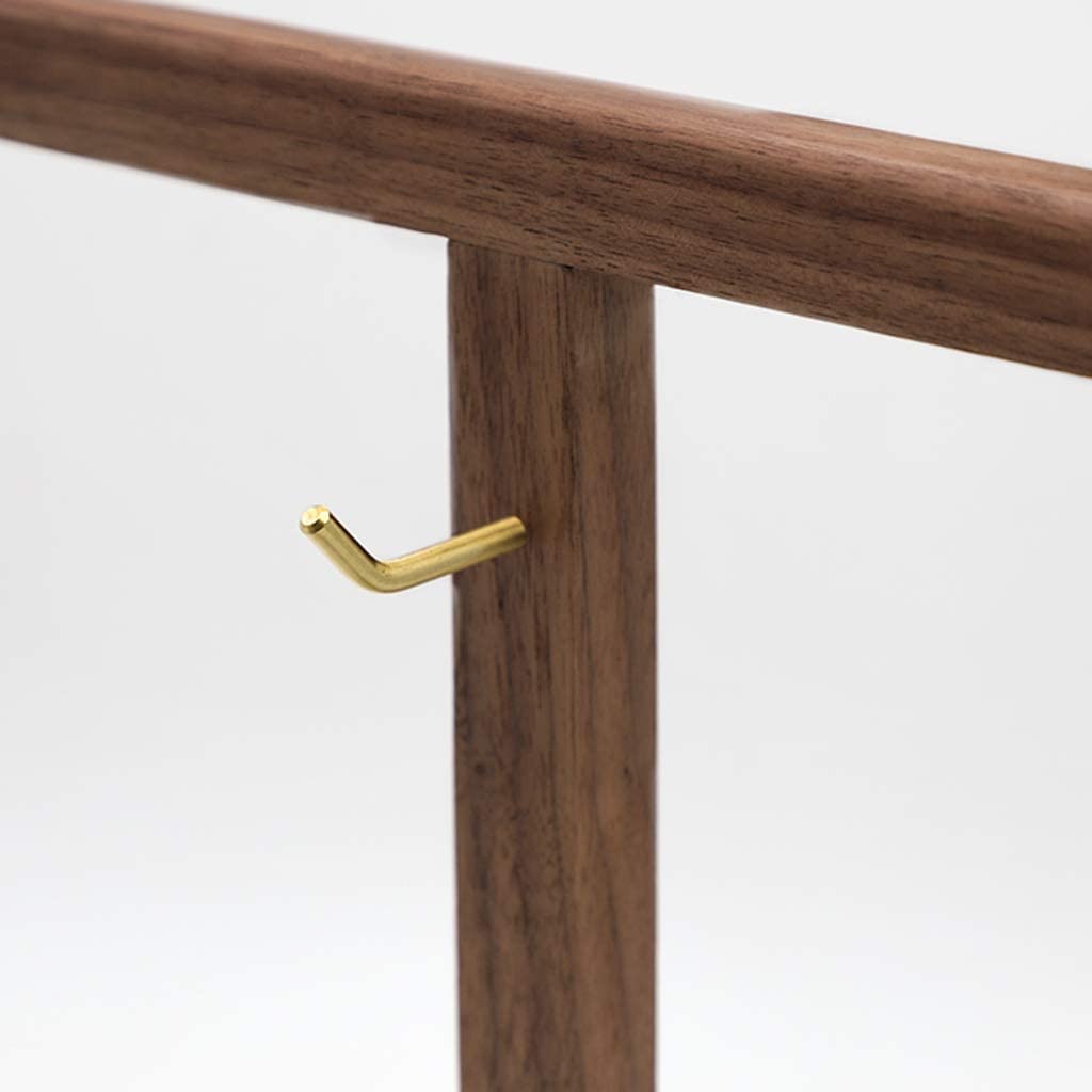 Gaming Accessori Supporto Per Cuffie Dal Design Alla Moda Supporto Per Auricolari In Legno Massello Pratico Supporto Per Cuffie Da Tavolo Con Mensola Per Esposizione Stand Over-Ear da Gioco(Beech)