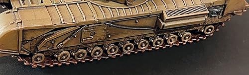 Miniatura 13 de Italeri 7083S 1:72 Brit. Churchill Mk. III Kit de construcción de modelos de pie, manualidades, pasatiempos, pegado, kit de plástico, multicolor