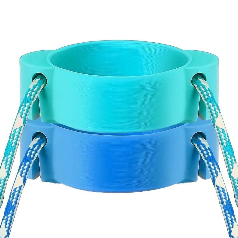 Shower Push Button Holder Lock, Hands-Free Shower Attachment for Gym, Swimming Pool, Campsite, Caravan Park, Spa, Leisure Centre & Public Showers, Durable, Easy Installation (Blue) — image 1