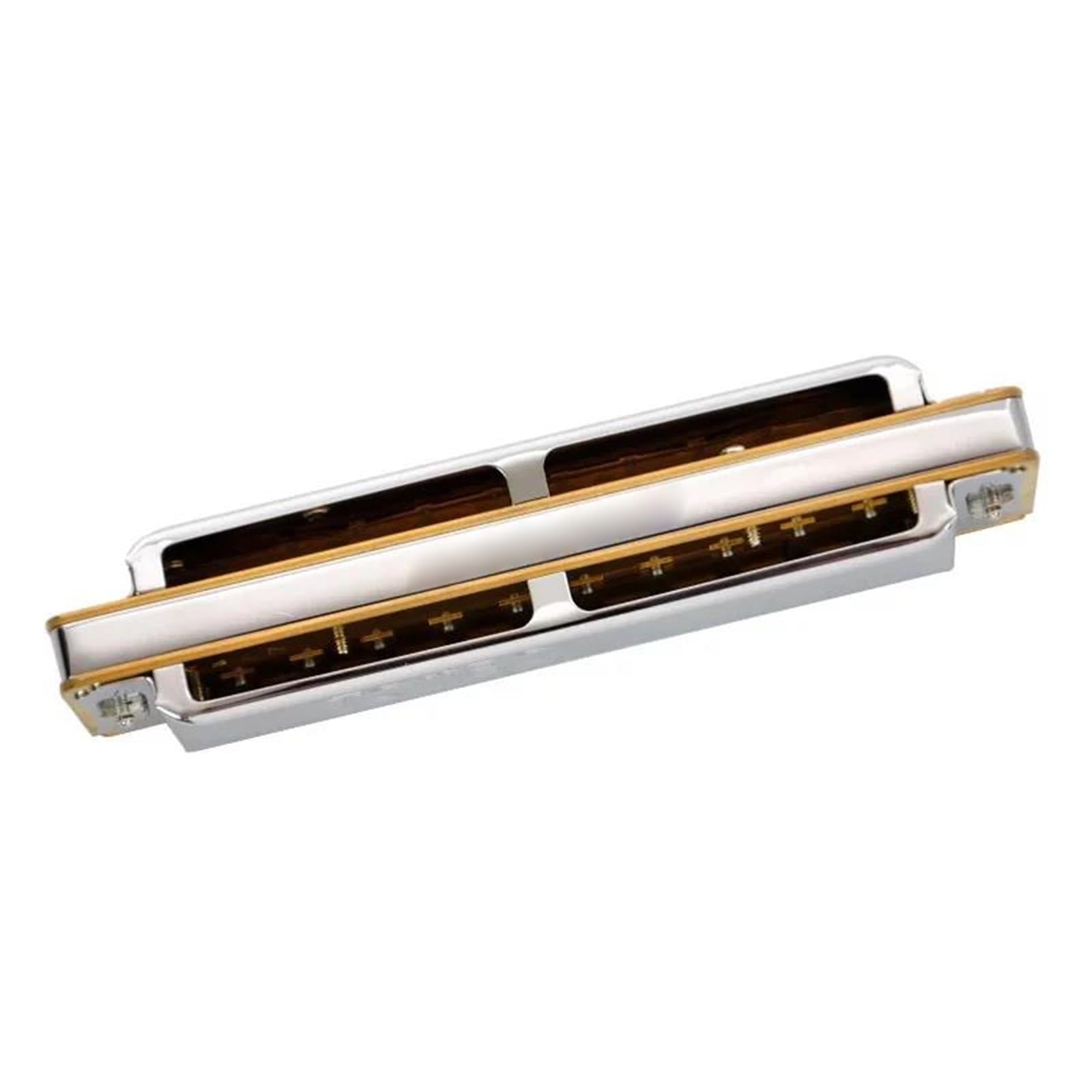 Harmonijka Ustna Diatoniczna Harmonijka Ustna 10 Otworów Major Blues Harp Profesjonalna Harmonijka Alu Comb Mouth Organ Instrumentos(EB Tone)