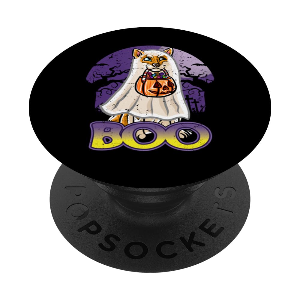 Shiba Inu Halloween Kostüm Geist PopSocket mit…