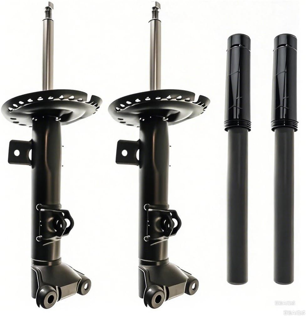1713200130 1713200330 Pair 2PCS Compatible With W171 R171 SLK Class SLK350 200 280 SLK55 Front Shock Absorbers Suspension Strut