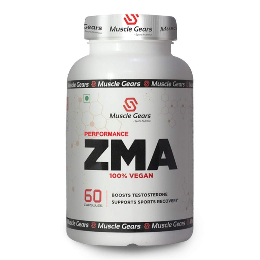 Muscle Gears Performance ZMA Muscle Recovery, Strength Endurance Improved Sleep and Hormonal Support For Men & Woman – 60 Capsules-image-34