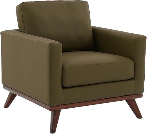 Miniatura 10 de LeisureMod Chester - Silla moderna y contemporánea con patas de madera de abedul maciza, color gris