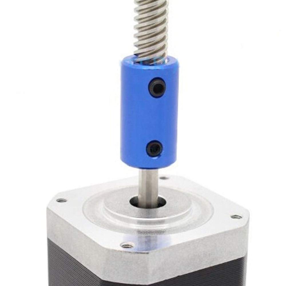 GuidNaurys 5-teilige Wellenkupplung D14 L25 – Alu, Verschiedene Bohrungen (5x5, 5x8, 6x8, 8x8 Mm) – Für Schrittmotor & DIY