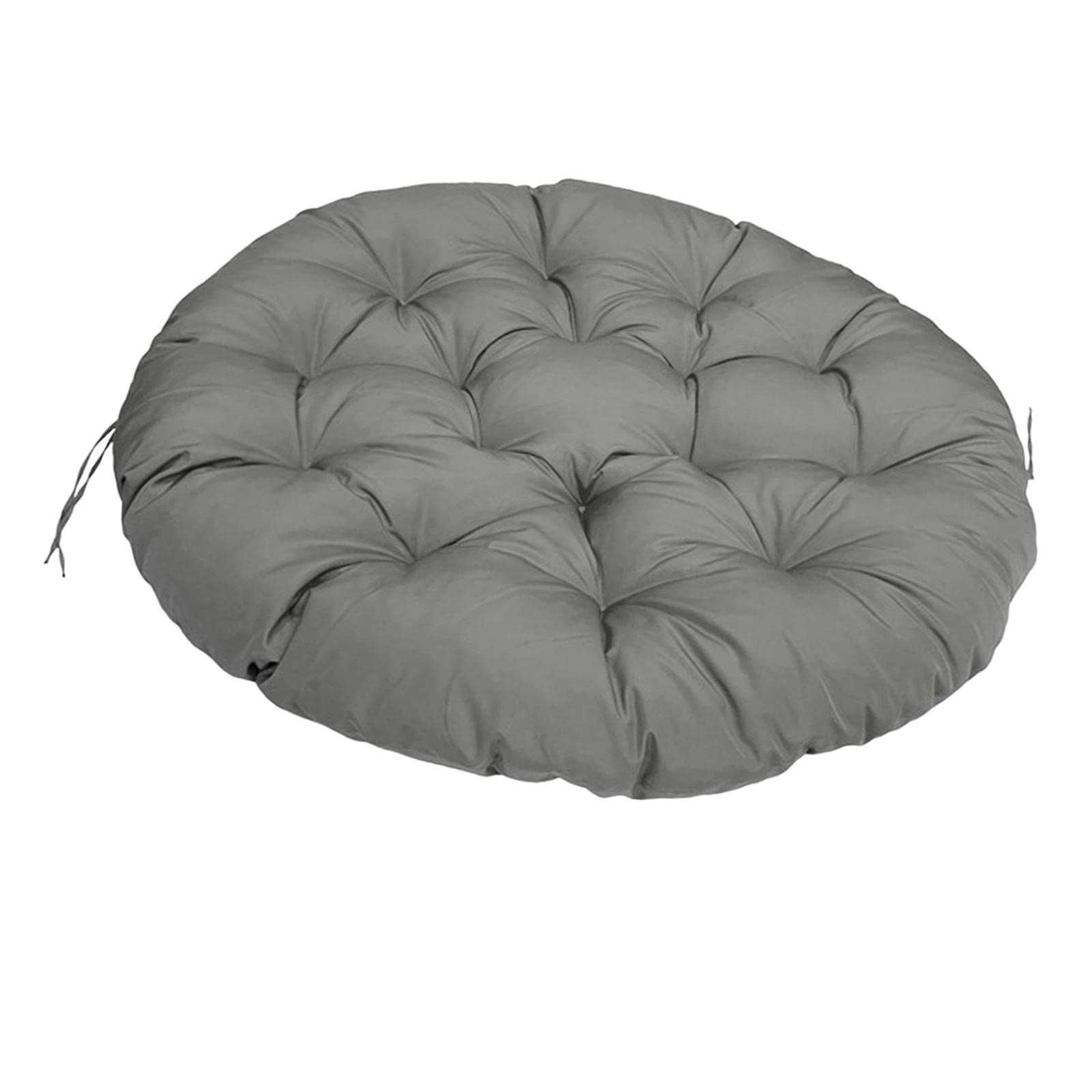 Comfortable Patio Hanging Chair Cushion for Outdoor Relaxation, Dark Gray