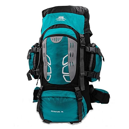 Mooedcoe 75L Mochila Senderismo Tactica Mochila Hombre Impermeable de Trekking Viaje Montaña Acampada Escalada (Verde)