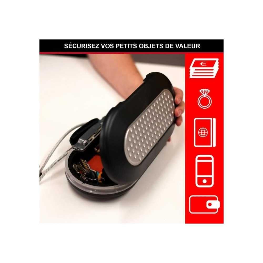 Master Lock Master Mini coffre-fort 5900 Noir 129 x 240 mm