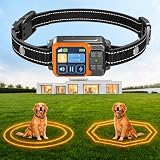 Wireless Dog Fence, GPS Dog Collar Fence System No...