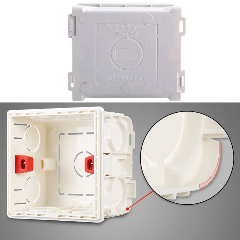 Scatola Elettrica Da Parete Gardner Bender - 25 Pezzi - PVC Grigio Per Interruttori/uscite Standard
