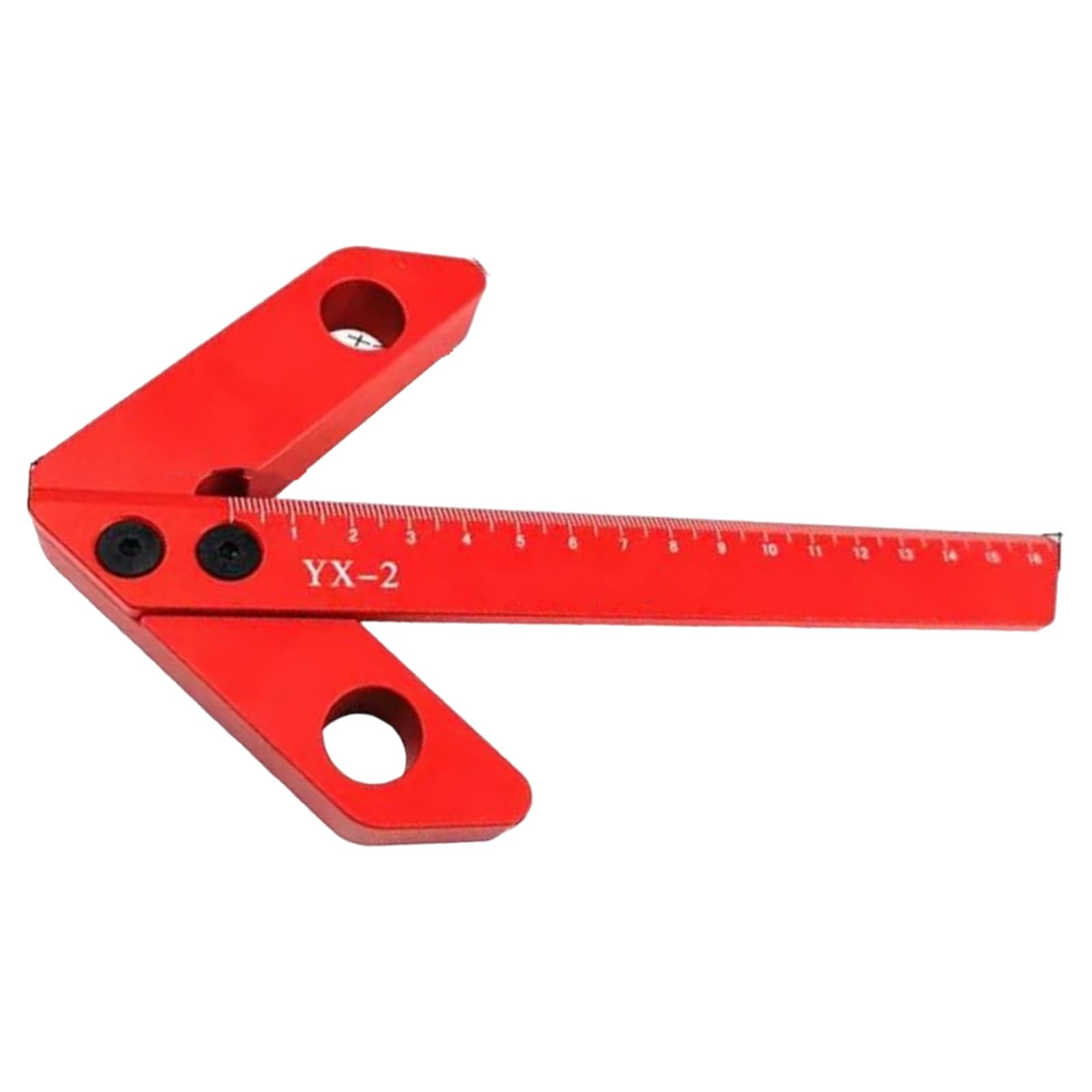 Tsophreniq Ruler Center Finders Woodworking Gauge Center Scriber Measuring Tool Right Angles Line Gauge Scriber Square High Precisions Measuring Tool