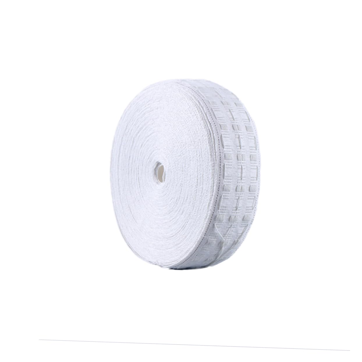 Zerodeko 50m Sangle de Rideau Accessoires pour Rideaux Bande de Renfort Ruban pour Plis de Rideaux Non Tissé