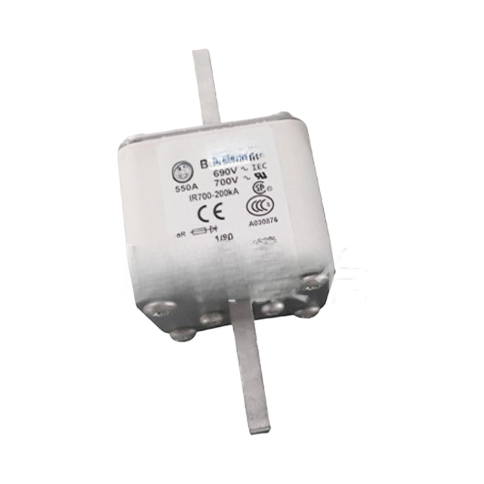 Fusible 170M4017 pour onduleur photovoltaique et sectionneur industriel - 2