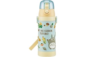 SKATER SDPV5 Totoro Vacuum Insulated Stainless Steel Kids Water Bottle