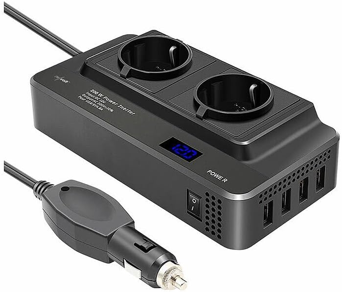 Ladekabel Mit Spannungswandler Fur Elektrogerate