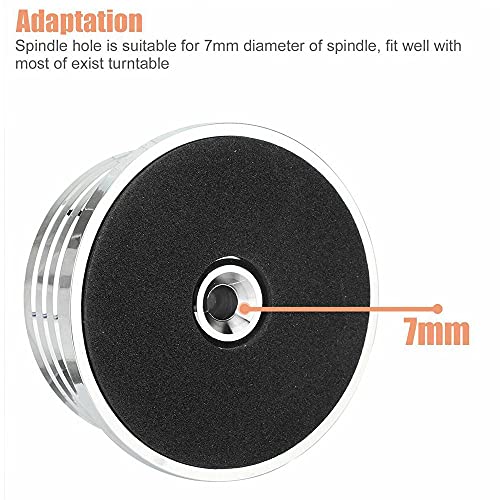 Stabilisateur de disques Viborg 50HZ 528S 3 en 1 pour platine vinyle – argenté – Pour un poids équilibré - Les Beatles, Paul McCartney, John Lennon, RIngo Starr, George Harrison Stabilisateur de disques Viborg 50HZ 528S 3 en 1 pour platine vinyle - argenté - Pour un poids équilibré – Image 7