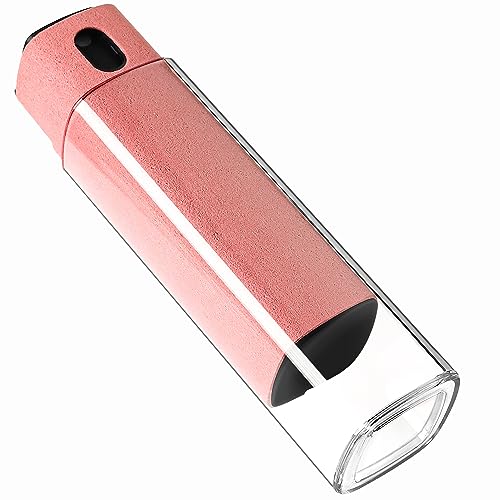 Image of CUIUD Screen Cleaner Kit, 2 in 1 Screen Cleaner Spray and Wipe, Touch Screen Mist Cleaner, Spray Bottle for Mobile Phone /Laptop /Tablet /TV /Monitor /Car Screens (Pink)