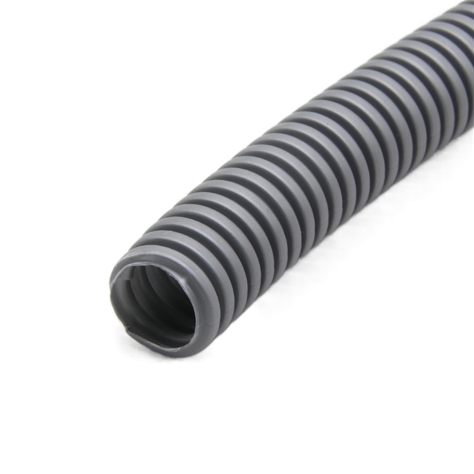 Guaina per Cavi Elettrici 1/5/10 M PP Isolato Tubo Corrugato Filo Tubo Filettatura Tubo di Plastica Tubo Corrugato Manicotto Protettivo 7.5mm-34.5mm(Grey Closure,AD 25 X ID 20MM_10 Meters)