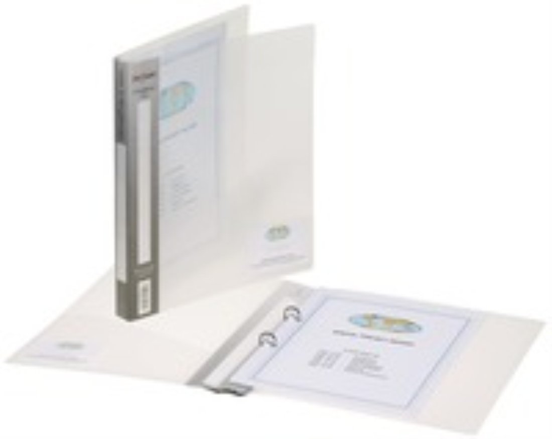 Snopake 10108 - Superline Ring Binder 2-Ring 15mm A5 Clear 10108 - (PK10)