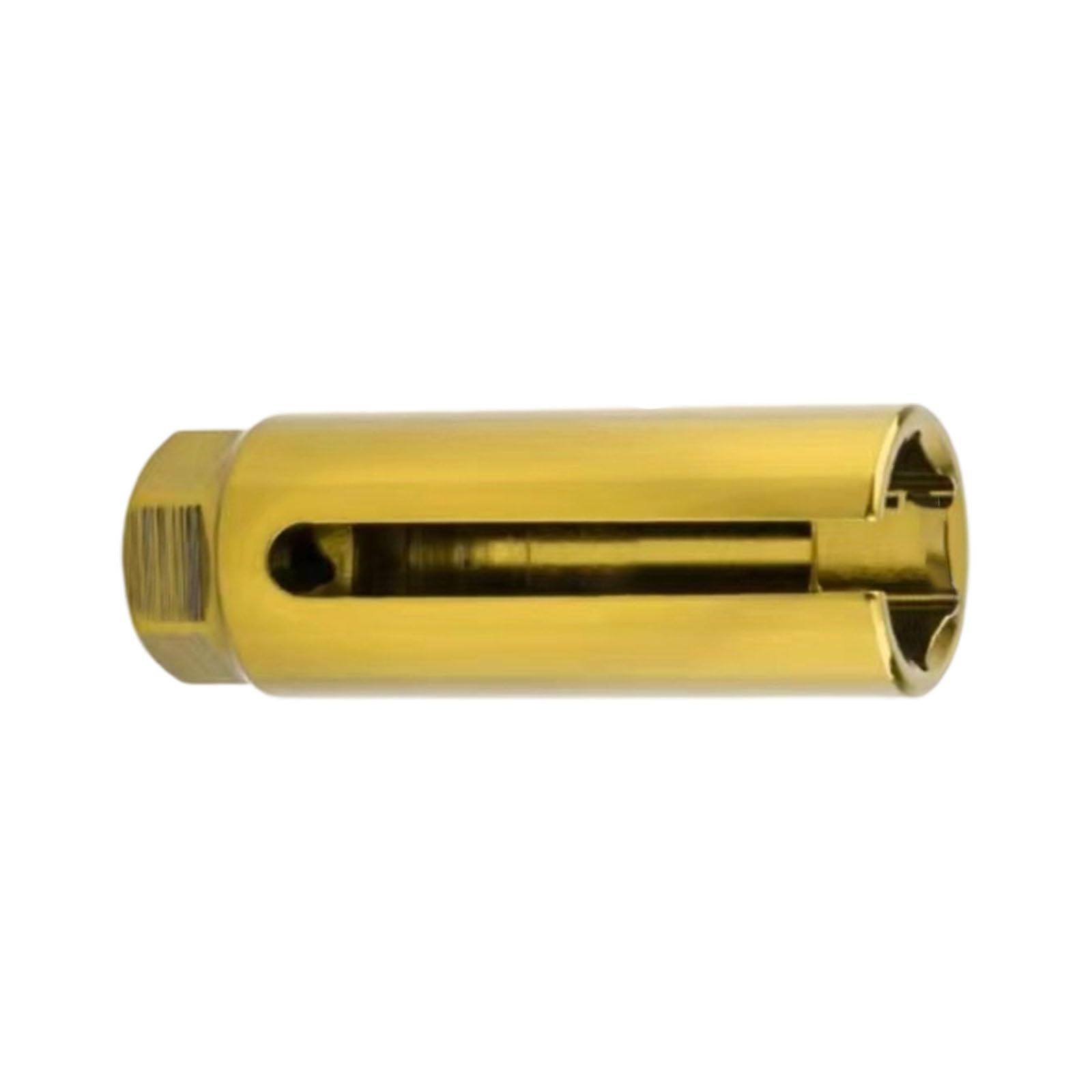 Kalttoy 3 8 Strength Alloy Steel Oxygen Sensors Socket Wrench With Side Wire Cutout 22Mm For Professional Automotive Repairs Steel Oxygen Sensors Wrench