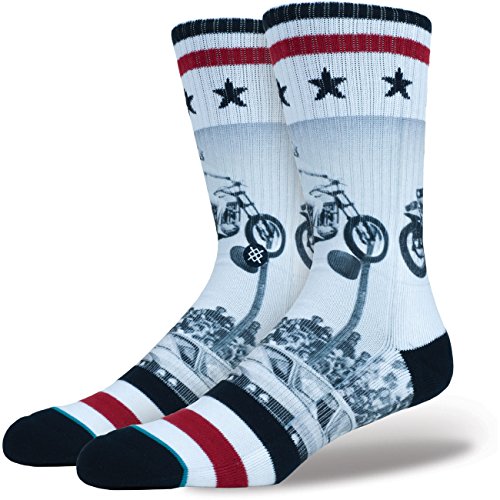 Stance Men's Dare Devil, White, LG