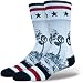 Stance Men's Dare Devil, White, LG
