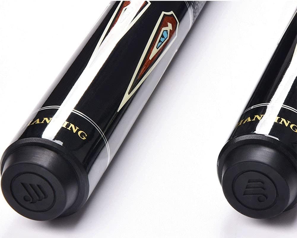 Pool Cue Billiard Stick Cue Tips Stable Transmission Handcrafted 1/2 Split Professional Billiard Cue 12.75Mm 57 Inch Exquisite Cue EIIDJFF 230202(Color:B,Size:Box Set)