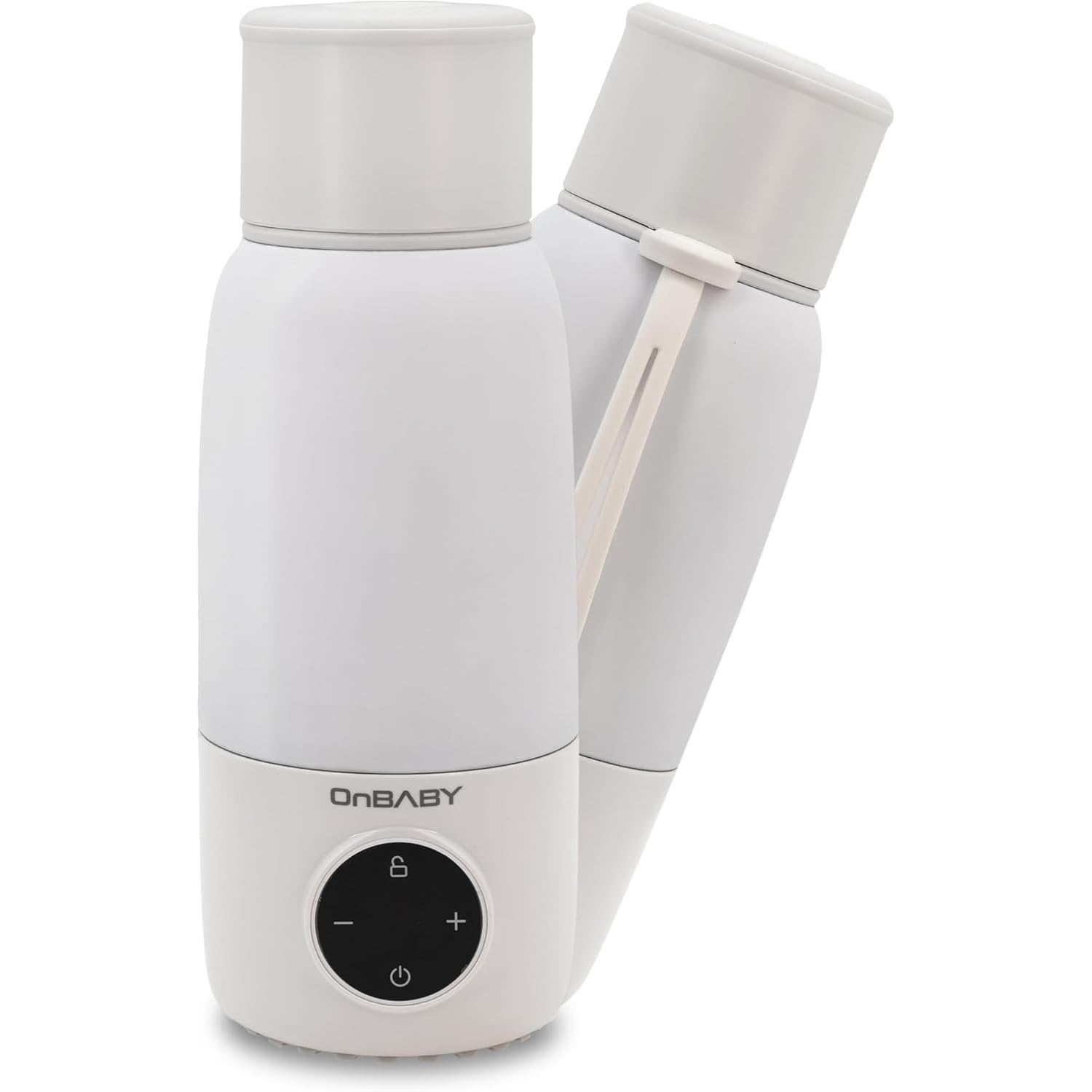 Chauffe-lait intelligent pour bébé d'une capacité de 500 ml, température réglable, chauffe-lait maternel portable et sans fil, chargement USB, idéal pour les voyages et une utilisation quotidienne.