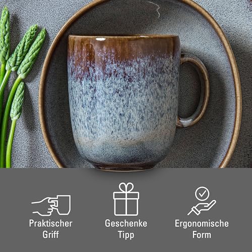 Mug Beige Villeroy & Boch 13.5 oz con Asa miniatura 6