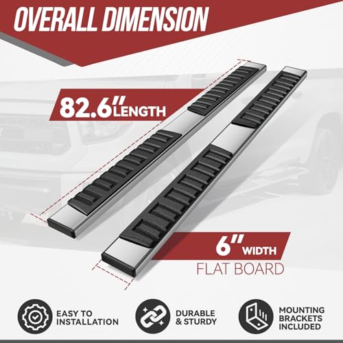 Estribos laterales para Ford F150-F450 1999-2016 miniatura 3