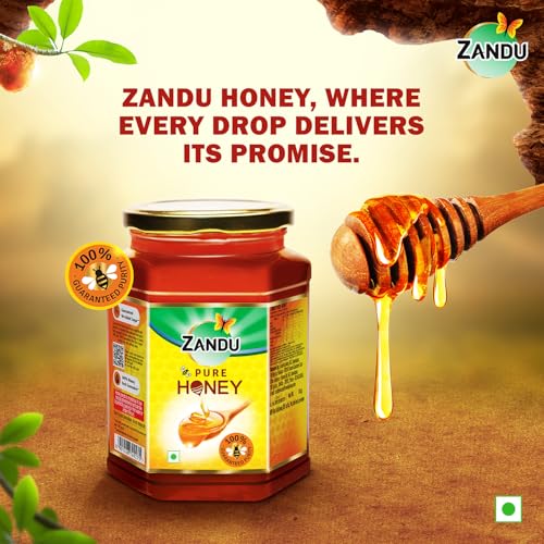 Image of Zandu Pure Honey || 100% Pure || No Added Sugar & Adulteration, 1KG