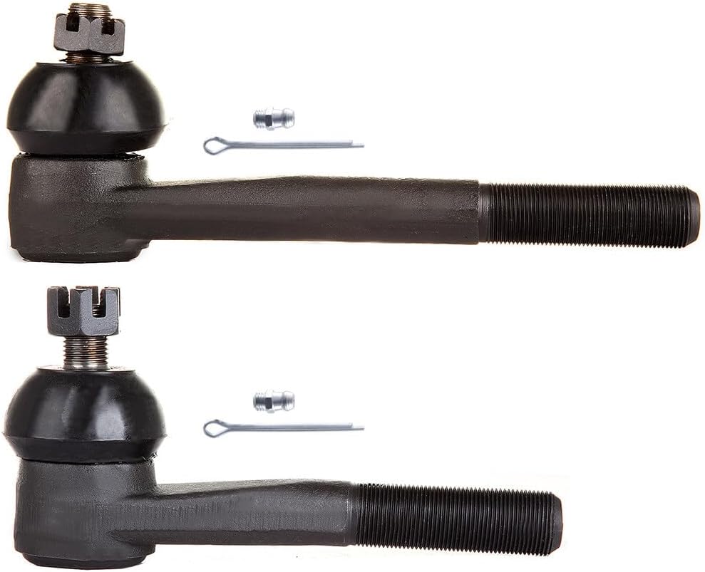 ECCPP - 2PC Inner Outer Tie Rod End - Compatible with 1975-1986 for Chevy K10 1975-1986 for Chevy K20 1972 for Chevy K20 Pickup - ES2026R ES2027L Suspension Kit