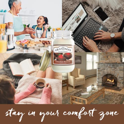 Stillwater Bath And Body Chocolate Brownie Scented Candle For Home | Non Toxic Long Lasting Soy Candles | Delicious Scent | One Pint Mason Jar | Hand Made In The Usa #TOP4