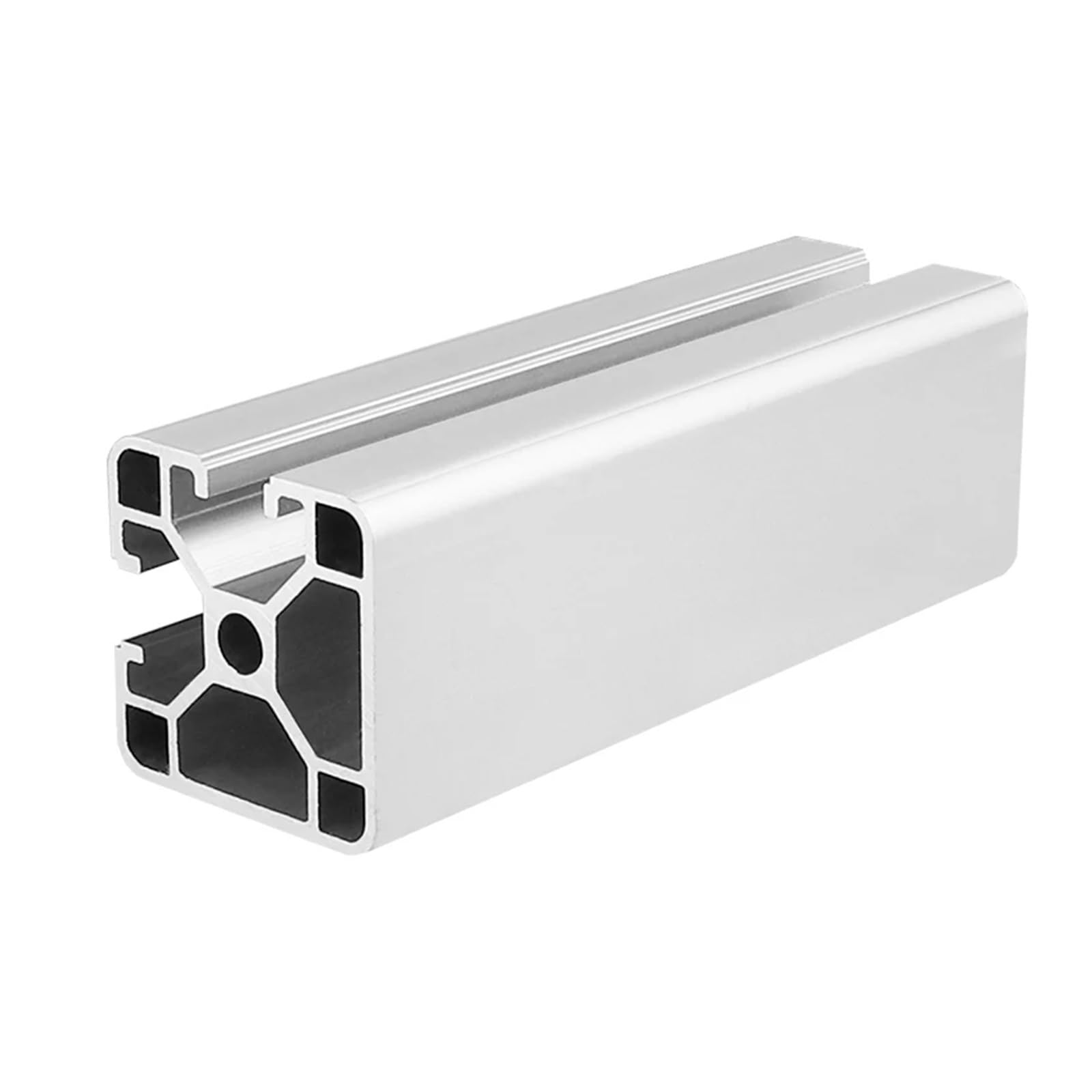 4040 N2 Aluminum Profile Extrusion 100-1200mm 800mm Linear Rail for CNC 3D Printer Parts 1PC(Silver,500mm)