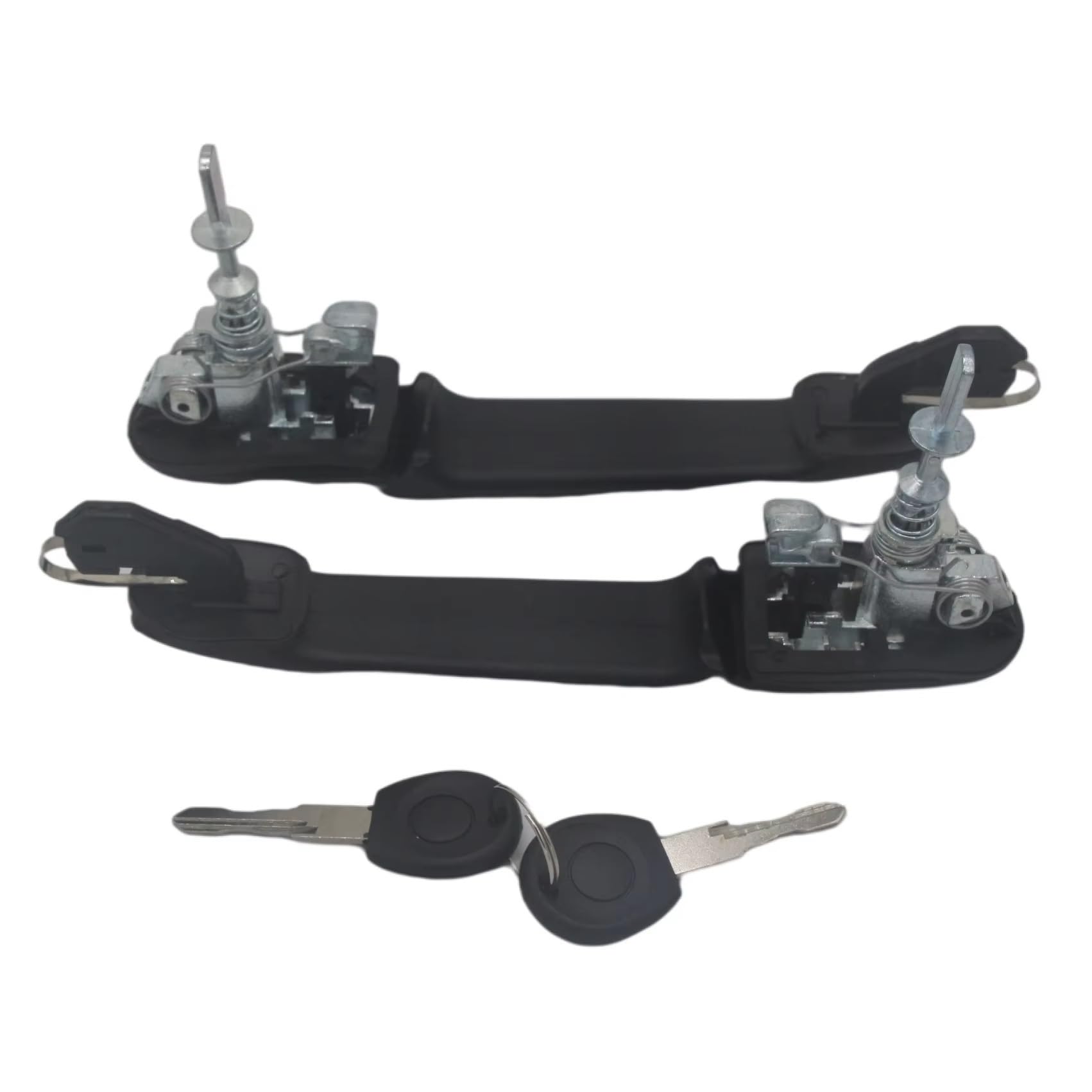 Tingyus One Color Car Outer Door Handle For Galaxy 1995-2015 Front Left Right Door Handle With 2 Same Keys 6N0837207 6N0837207c 6N0837207d
