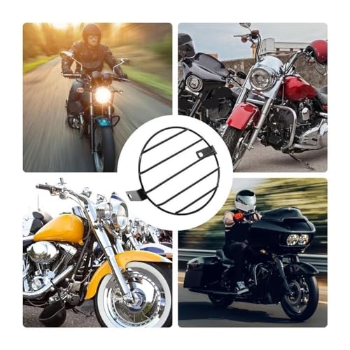 Couvercle de grille phare moto pour sorties et roadtrips - 3