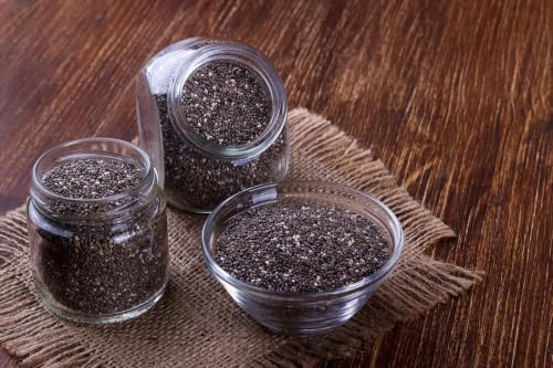 Image of Farmer's Feast Chia Seeds 1kg for Weight Management | Rich in Fiber, Protein & Calcium | Omega 3 Superfood Seeds for Weight Loss, Digestion & Healthy Diet (Pack of 1)