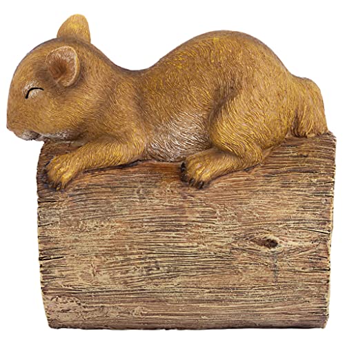 Design Toscano Jolly The Squirrel Gutter Guardian Downspout Statue #TOP9