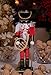Clever Creations Horn Player 10 Inch Traditional Wooden Nutcracker, Festive Christmas Décor for Shelves and Tables