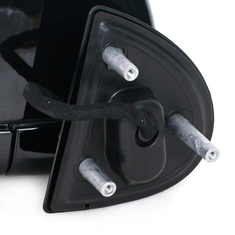 Espejo Retrovisor Coche Espejo Retrovisor Eléctrico Coche Para Mercedes Para Benz W164 X164 ML GL Cl 2005-2011, Color Negro, 1668100164 1668100264 Espejos Exteriores Automóviles(Negro,1pair)