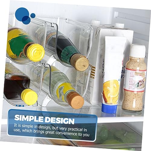 Mikinona 4pcs Soporte para Botellas de Mesa Pequeño miniatura 6
