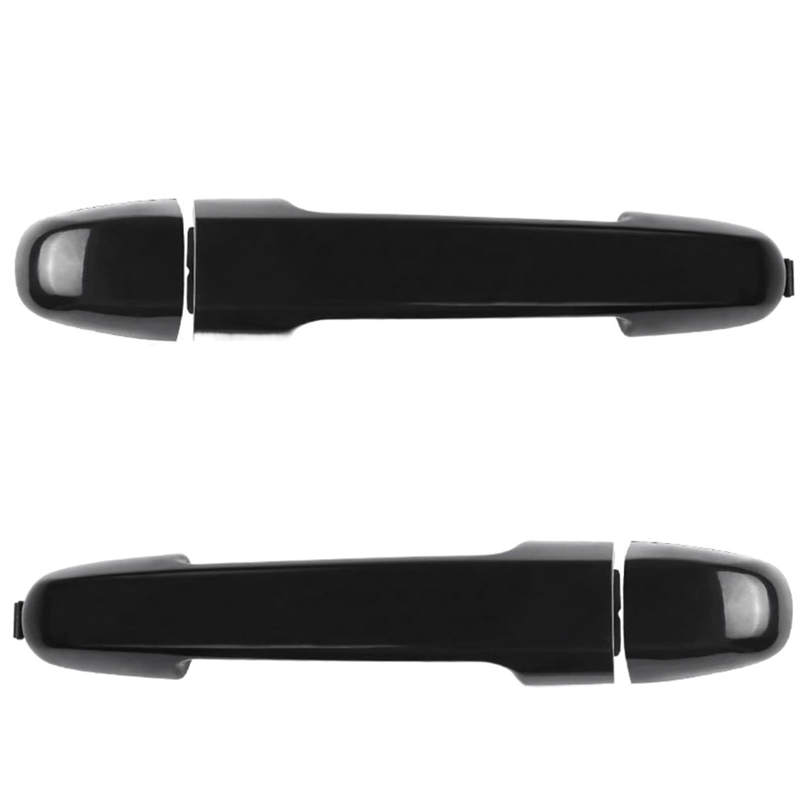 Qjahxkf 2 Piece Rear Replacement Exterior Door Handles Car Exterior Door Handle 82651-2H000 82661-2H000 For Hyundai For I30 Fd 2007 2008 2009 2010 2011 2012 Outer Handle(2 Piece Rear)